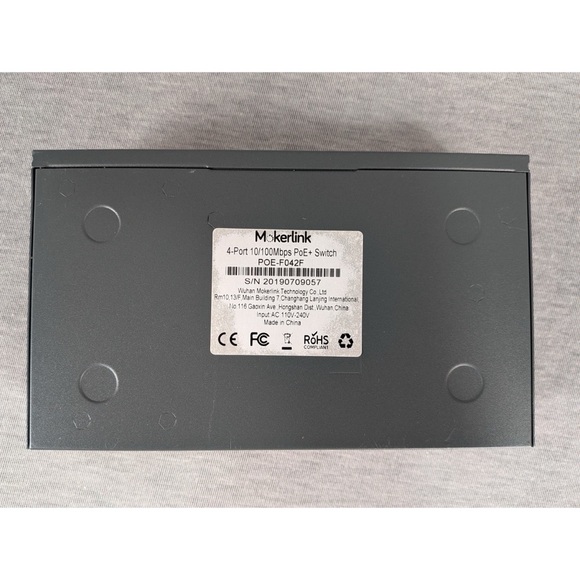 Mokerlink 4-Port 10/100 Mbps PoE + Switch - Picture 13 of 14